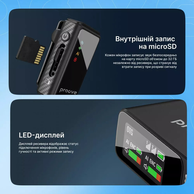 Микрофон Proove Forum Pro Black (PFWM00000201)