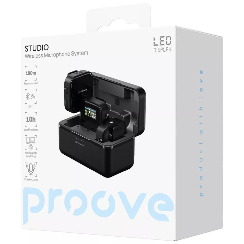 Мікрофон Proove Studio Black (PSWM15000201)