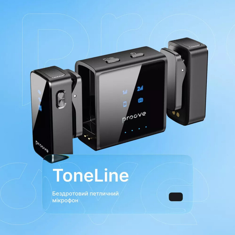 Микрофон Proove ToneLine Black (PTWM00000201)