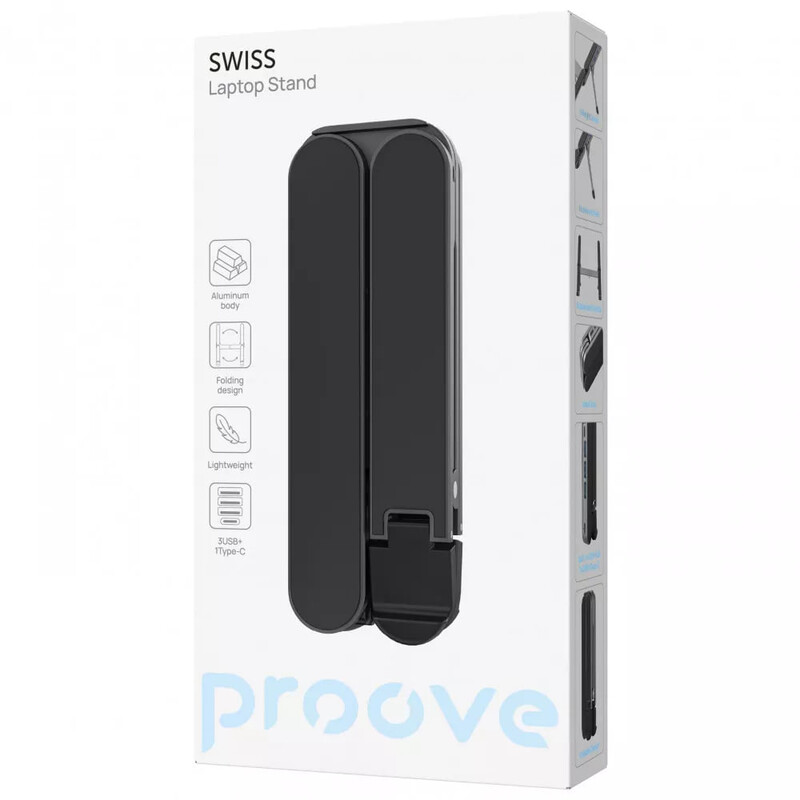 Подставка для ноутбука Proove Swiss Silver (LSSW00322004)