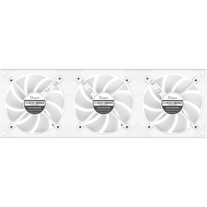 Вентилятор Ocypus Gamma F36 ARGB White (GAMMA-F36-WH3AM00X-GL)