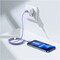 Фото - Кабель Baseus Crystal Shine Series Fast Charging USB Type-C - Lightning (M/M), 20W, 1.2 м, Purple (CAJY000205) | click.ua