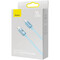 Фото - Кабель Baseus Crystal Shine Series Fast Charging USB Type-C - Lightning (M/M), 20W, 1.2 м, Sky Blue (CAJY001303) | click.ua