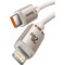 Фото - Кабель Baseus Crystal Shine Series Fast Charging USB Type-C - Lightning (M/M), 20W, 1.2 м, Pink (CAJY001304) | click.ua