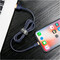 Фото - Кабель Baseus Cafule USB Type-A - Lightning (M/M), 1.5A, 2 м, Blue/Gold (CALKLF-CV3) | click.ua