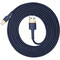Фото - Кабель Baseus Cafule USB Type-A - Lightning (M/M), 1.5A, 2 м, Blue/Gold (CALKLF-CV3) | click.ua