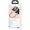 Фото - Кабель Baseus Cafule Metaln USB Type-A - Lightning (M/M), 2.4A, 0.25 м, Black (CALJK-01) | click.ua