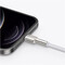 Фото - Кабель Baseus Cafule Metaln USB Type-A - Lightning (M/M), 2.4A, 1 м, White (CALJK-A02) | click.ua