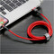 Фото - Кабель Baseus Cafule USB-A - Lightning (M/M), 2A, 3 м Red (CALKLF-R09) | click.ua