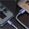 Фото - Кабель Baseus Crystal Shine Series Fast Charging USB-A - Lightning (M/M), 2.4A, 1.2 м Purple (CAJY000005) | click.ua