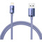 Фото - Кабель Baseus Crystal Shine Series Fast Charging USB-A - Lightning (M/M), 2.4A, 1.2 м Purple (CAJY000005) | click.ua
