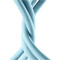 Фото - Кабель Baseus Crystal Shine Series Fast Charging USB-A - Lightning (M/M), 2.4A, 1.2 м Sky Blue (CAJY001103) | click.ua