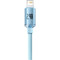 Фото - Кабель Baseus Crystal Shine Series Fast Charging USB-A - Lightning (M/M), 2.4A, 1.2 м Sky Blue (CAJY001103) | click.ua