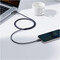 Фото - Кабель Baseus Crystal Shine Series Fast Charging USB Type-A - Lightning (M/M), 2.4A, 1.2 м, Black (CAJY000101) | click.ua
