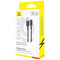 Фото - Кабель Baseus Dura Series Fast Charging USB Type-A - Lightning (M/M), 2.4A, 2 м, Black/Red (P10377801U01-03) | click.ua