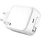 Фото - Сетевое зарядное устройство Proove Fixtape GaN (1USB-C, вбудований кабель USB-C) 65W White (WCFP65010202) | click.ua