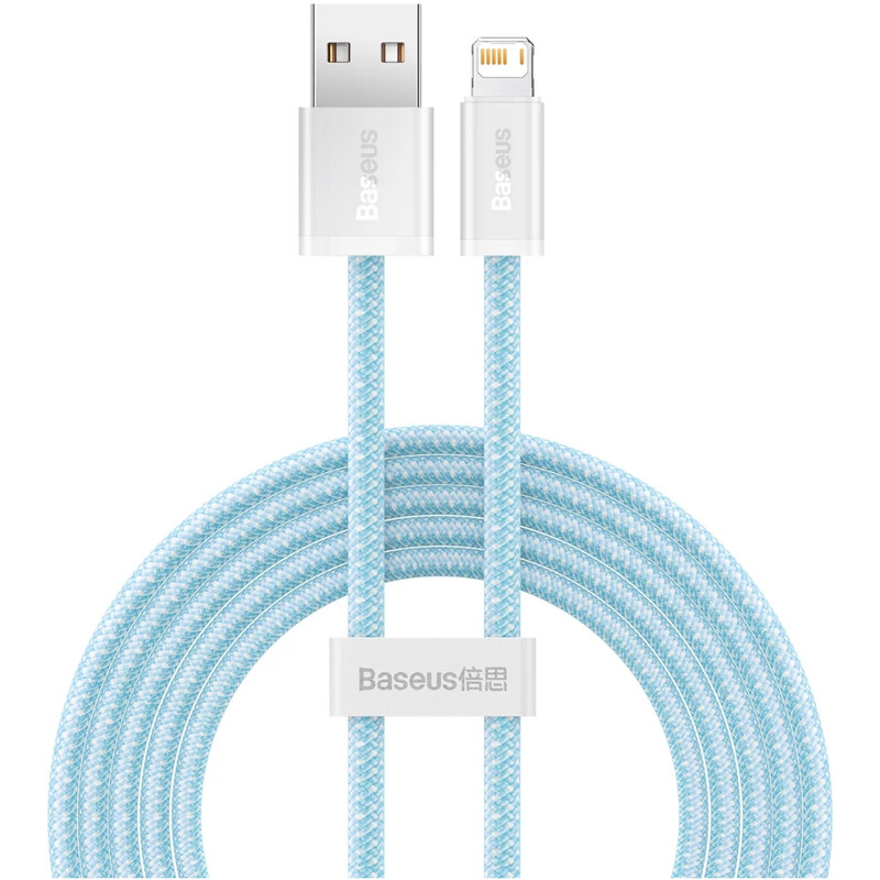 Кабель Baseus Dynamic Series Fast Charging USB Type-A - Lightning (M/M), 2.4A, 1 м, Blue (CALD000403)