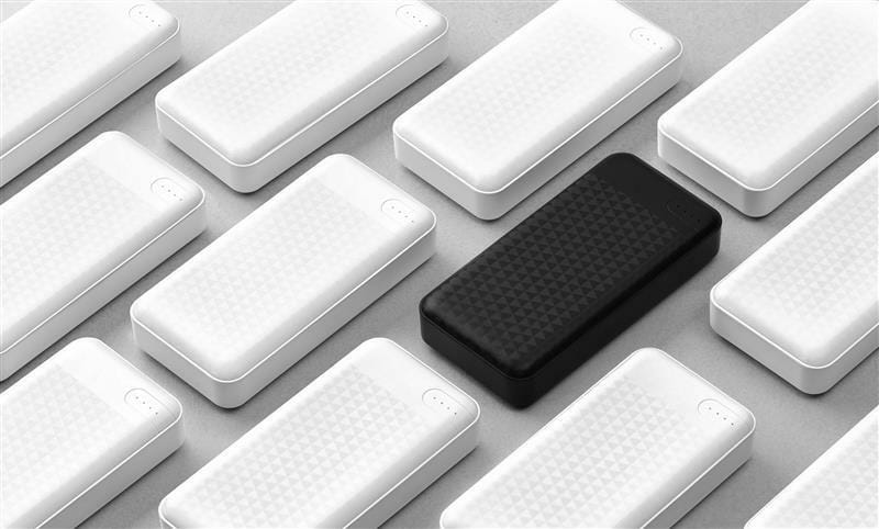 Универсальная мобильная батарея 2E 20000mAh Black (2E-PB2004-BLACK)