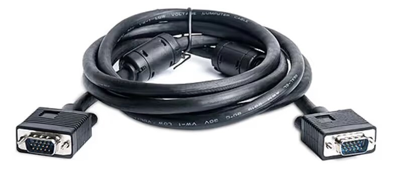 Кабель удлинитель Cablexpert (CC-PPVGAX-10B) VGA-VGA HD15M/HD15F с 2-мя фер. кольцами, черный, 3м