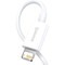 Фото - Кабель Baseus Superior Series Fast Charging USB Type-A - Lightning (M/M), 2.4A, 0.25 м, White (CALYS-02) | click.ua