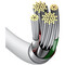Фото - Кабель Baseus Superior Series Fast Charging USB Type-A - Lightning (M/M), 2.4A, 0.25 м, White (CALYS-02) | click.ua