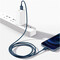Фото - Кабель Baseus Superior Series Fast Charging USB Type-A - Lightning (M/M), 2.4A, 1 м, Blue (CALYS-A03) | click.ua