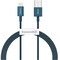 Фото - Кабель Baseus Superior Series Fast Charging USB Type-A - Lightning (M/M), 2.4A, 1 м, Blue (CALYS-A03) | click.ua