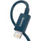 Фото - Кабель Baseus Superior Series Fast Charging USB Type-A - Lightning (M/M), 2.4A, 1 м, Blue (CALYS-A03) | click.ua