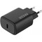Фото - Мережевий зарядний пристрій Proove Silicone Power 2 (1USB-C) 20W Black (WCSP22010001) + кабель USB Type-C 1 м Lightning | click.ua