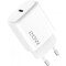 Фото - Мережевий зарядний пристрій Proove Silicone Power 2 (1USB-C) 20W White (WCSP22010002) + кабель USB Type-C 1 м Lightning | click.ua