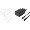 Фото - Мережевий зарядний пристрій Proove Silicone Power 2 (1USB-C) 20W White (WCSP22010002) + кабель USB Type-C 1 м Lightning | click.ua