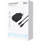 Фото - Мережевий зарядний пристрій Proove Silicone Power 2 (1USB-C, 1USB) 30W Black (WCSP23011001) + кабель USB Type-C 1 м | click.ua