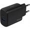 Фото - Мережевий зарядний пристрій Proove Silicone Power 2 (1USB-C, 1USB) 30W Black (WCSP23011001) + кабель USB Type-C 1 м | click.ua