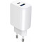 Фото - Мережевий зарядний пристрій Proove Silicone Power 2 (1USB-C, 1USB) 30W White (WCSP23011002) + кабель USB Type-C 1 м | click.ua