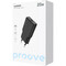 Фото - Мережевий зарядний пристрій Proove Slender (1USB-C) 20W Black (WCSS20010001) | click.ua