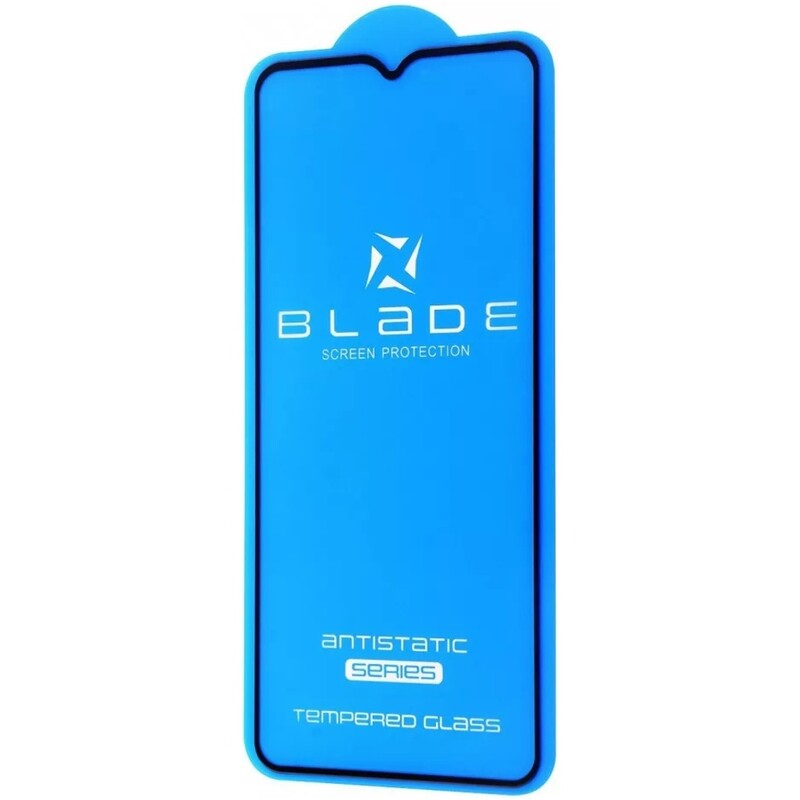 Защитное стекло Blade Antistatic Series Full Glue для Xiaomi Redmi 10C/12C/A3/Poco C40 black (2001001668983)