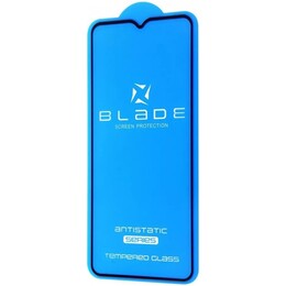 Защитное стекло Blade Antistatic Series Full Glue для Xiaomi Redmi 10C/12C/A3/Poco C40 black (2001001668983)