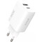 Фото - Мережевий зарядний пристрій Proove Silicone Power 2 (1USB-C, 1USB) 30W White (WCSP23110002) | click.ua