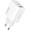 Фото - Мережевий зарядний пристрій Proove Silicone Power 2 (1USB-C, 1USB) 45W White (WCSP24110002) | click.ua