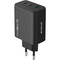 Фото - Мережевий зарядний пристрій Proove Silicone Power 2 (2xUSB-C, 1USB) 67W Black (WCSP26120001) | click.ua