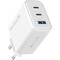 Фото - Мережевий зарядний пристрій Proove Silicone Power 2 (2xUSB-C, 1USB) 67W White (WCSP26120002) | click.ua