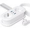 Фото - Фільтр живлення Proove Supercoil (2 розетки, 2USB + 1USB-C) 20W, 1,5 м, White (PSPS25002102) | click.ua