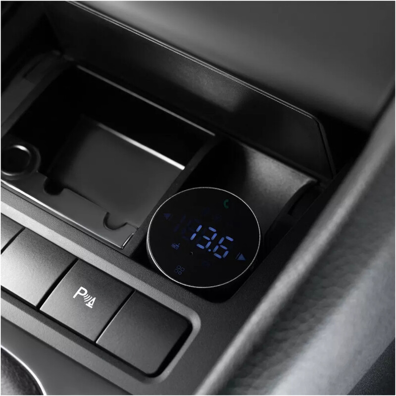 Автомобільний зарядний пристрій + FM-трансмітер Proove FM Launcher Sound Sync 30W PD + QC3.0 Type-C + USB Grey (FMSS30110003)
