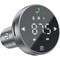 Фото - Автомобільний зарядний пристрій + FM-трансмітер Proove FM Launcher Sound Sync 30W PD + QC3.0 Type-C + USB Grey (FMSS30110003) | click.ua
