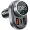 Фото - Автомобільний зарядний пристрій + FM-трансмітер Proove FM Launcher Sound Link 30W PD + QC3.0 Type-C + USB Black (FMSL30110001) | click.ua