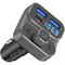 Фото - Автомобільний зарядний пристрій + FM-трансмітер Proove FM Launcher Luxor SE 2xUSB + Type-C 36W Gray (FMLX20120003) | click.ua