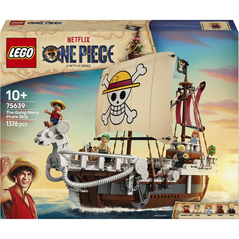 Конструктор LEGO One Piece Пиратский корабль «Летающий ягненок» (75639)