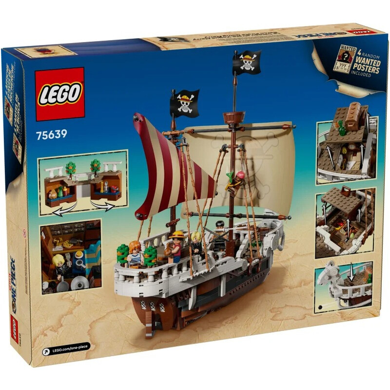 Конструктор LEGO One Piece Пиратский корабль «Летающий ягненок» (75639)