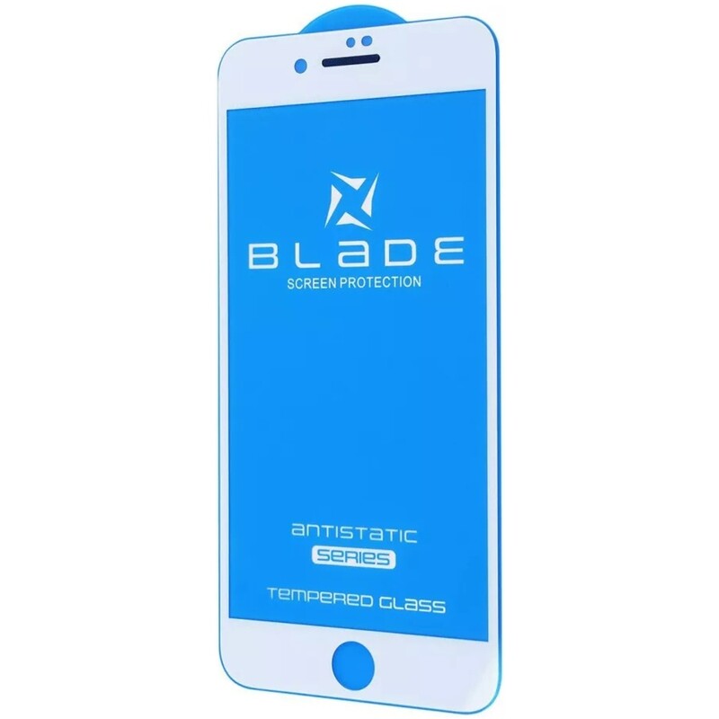 Защитное стекло Blade Antistatic Series Full Glue для iPhone 7 Plus/8 Plus white (2001000582808)