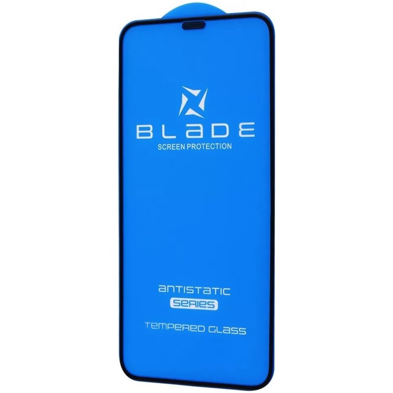 Защитное стекло Blade Antistatic Series Full Glue для iPhone X/XS/11 Pro black (2001000540297)